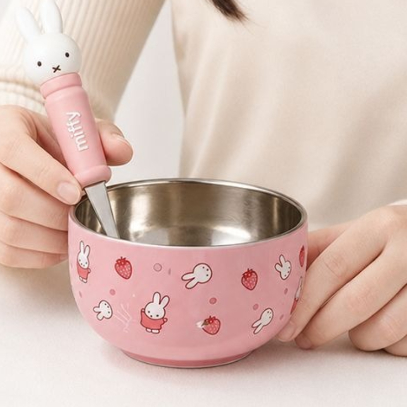 Baby Food Japan - Мультяшная милая термостойкая миска Miffy из