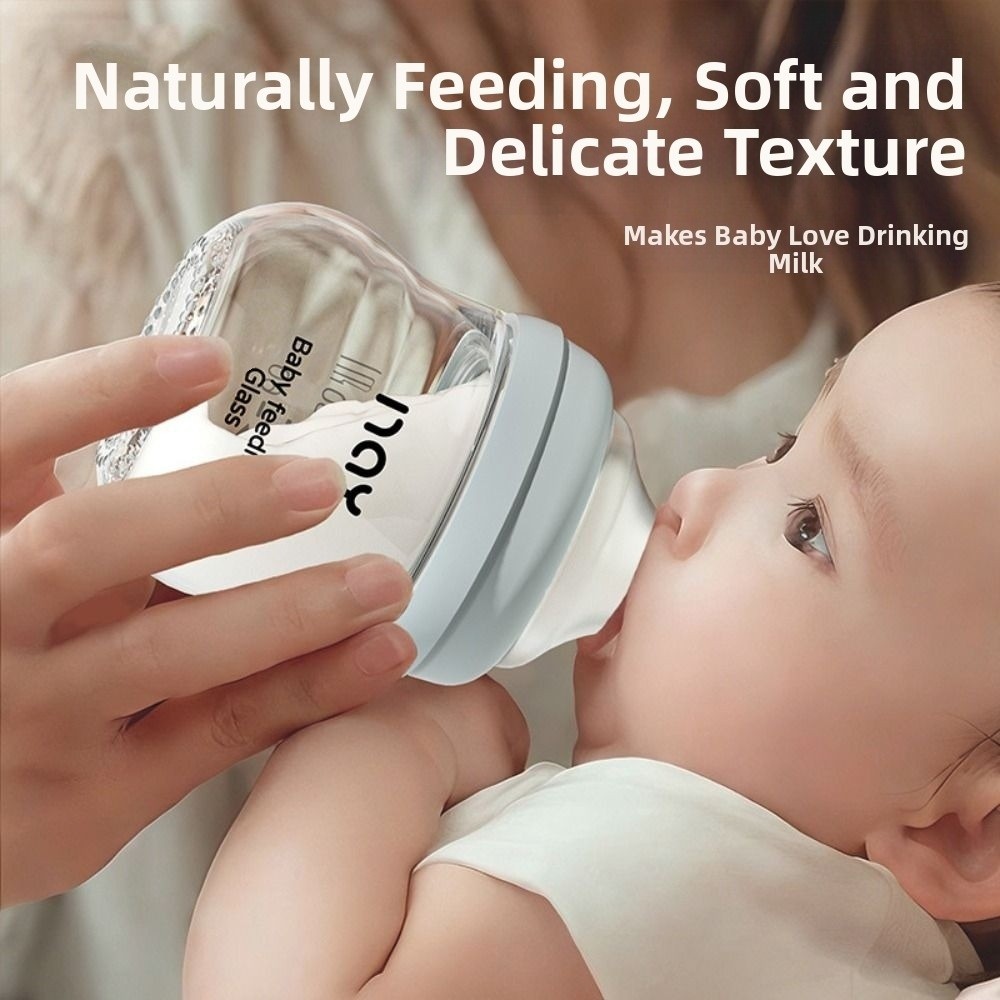 Baby Food Jar - Стеклянная детская бутылочка против метеоризма, против