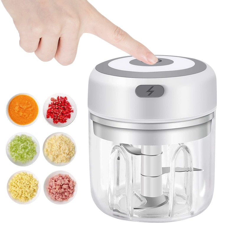 Baby Food Mill - Электрический измельчитель чеснока 250 мл, многофункциональный