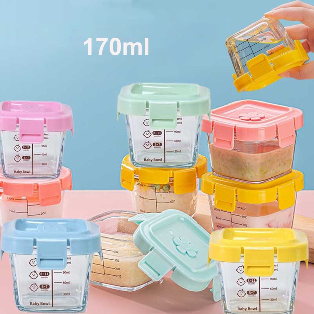 Baby Food Jar - Стеклянный контейнер для хранения еды, 170