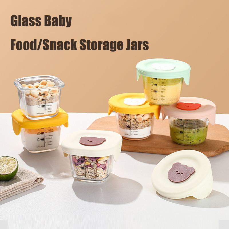 Baby Food Jar - 180 мл стеклянные банки для хранения