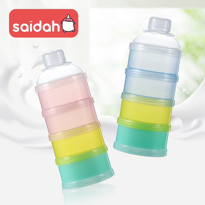 Baby Food Category - Портативный 4-слойный ящик для хранения сухого
