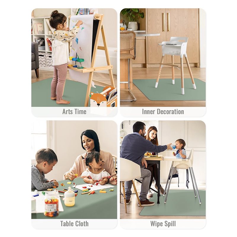 Водонепроницаемый и моющийся к – обзор и цена Highchair Splash Mat