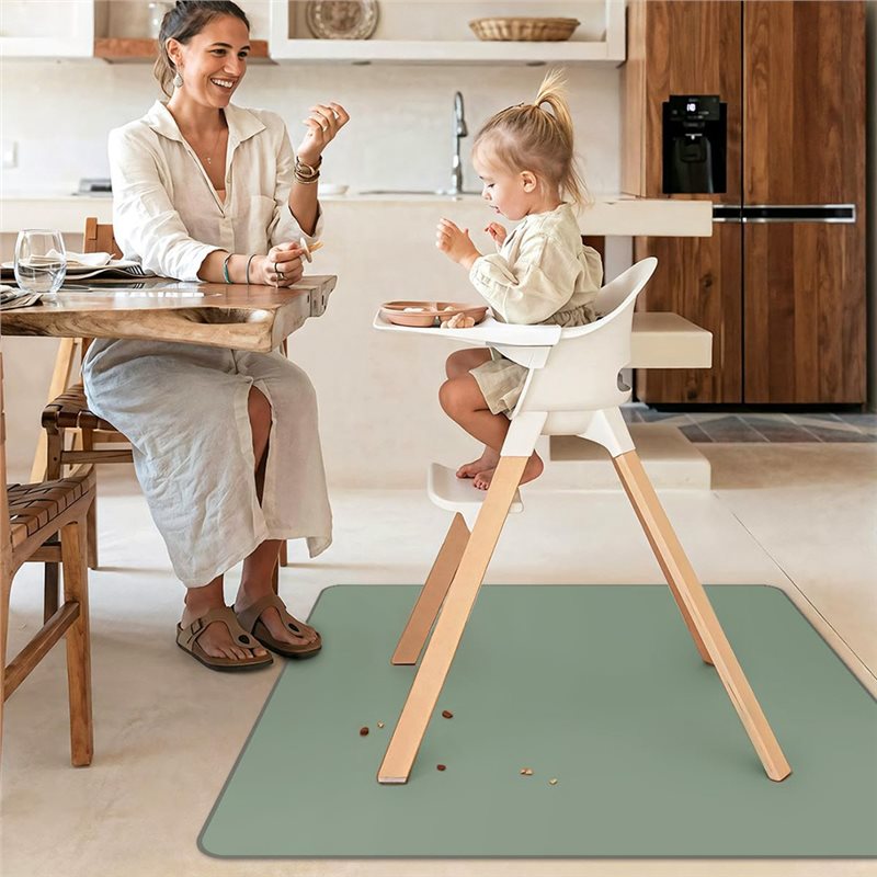 Водонепроницаемый и моющийся к – обзор и цена Highchair Splash Mat