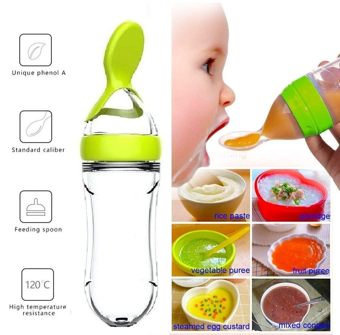Сжимающая бутылочка для кормле – обзор и цена Baby Food Jar