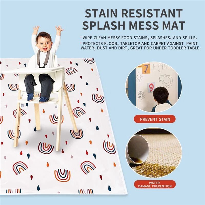 【ПЛОЖЕНИЕ】Противоскользящий на – обзор и цена Highchair Splash Mat