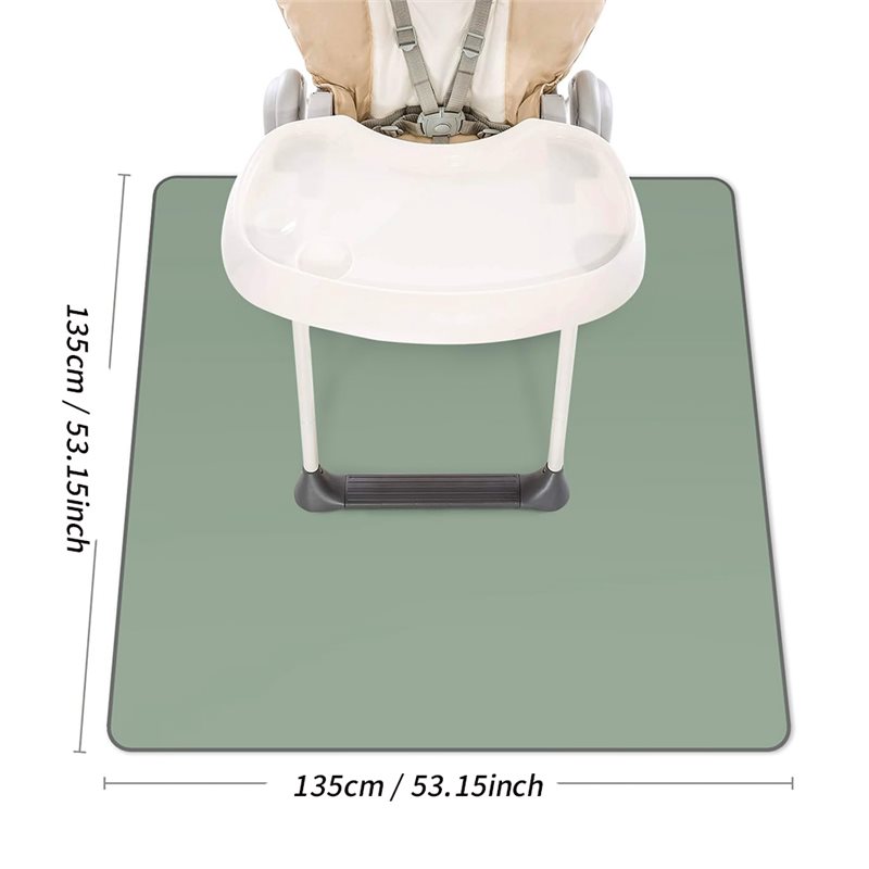 Водонепроницаемый моющийся ков – обзор и цена Highchair Splash Mat