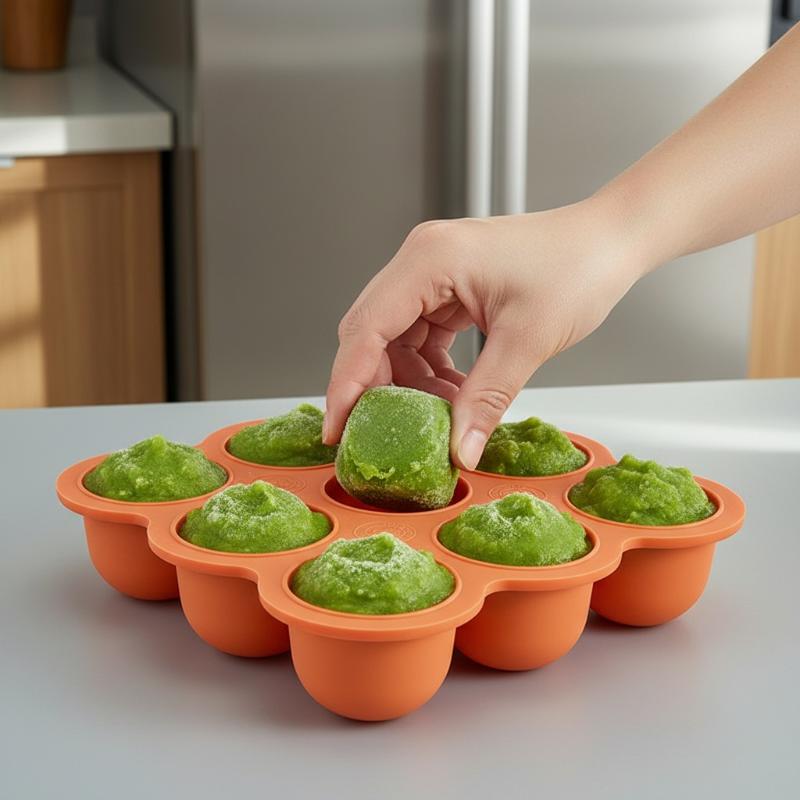 Силиконовый контейнер для детс – обзор и цена Easy Baby Food