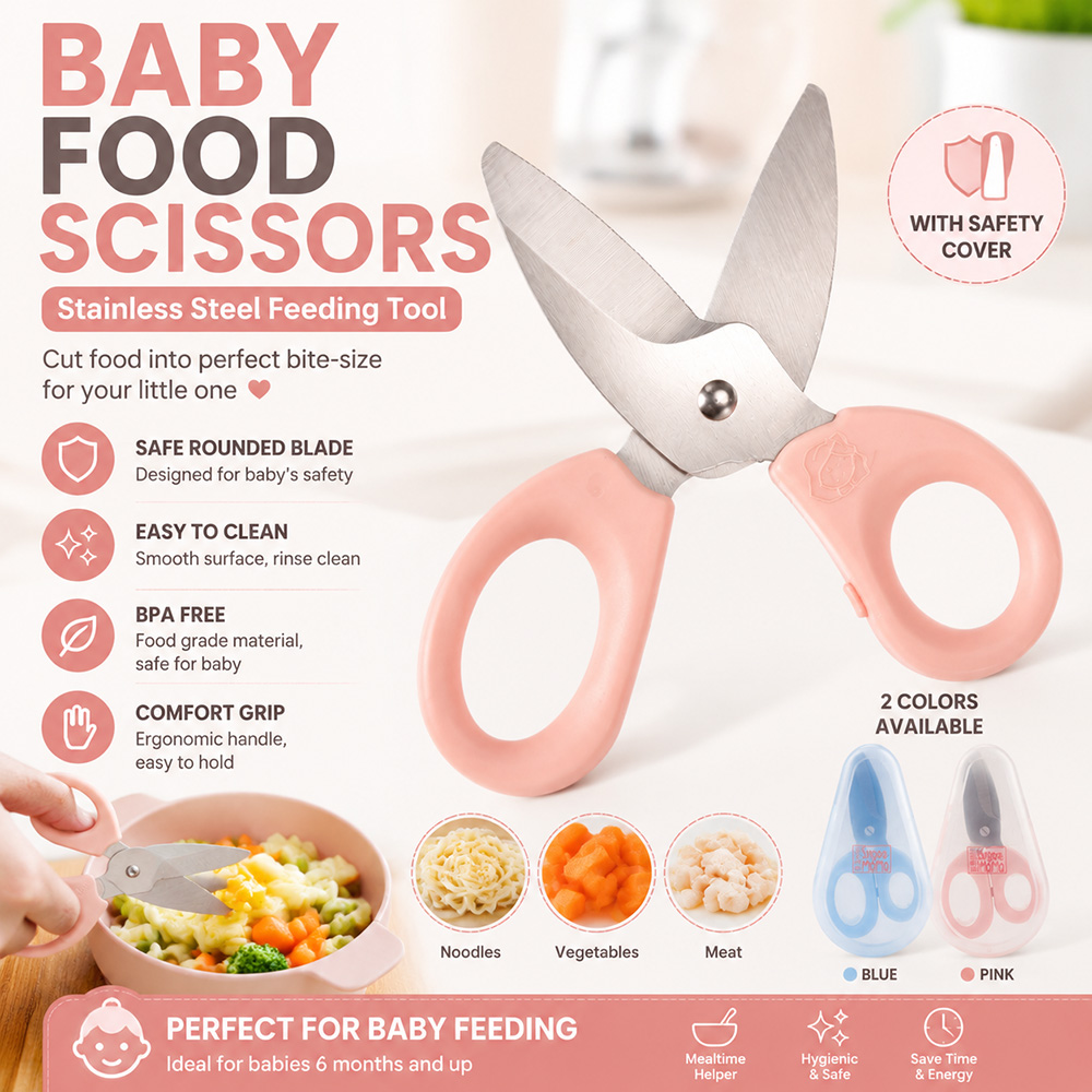Детские ножницы для прикорма и – обзор и цена Easy Baby Food